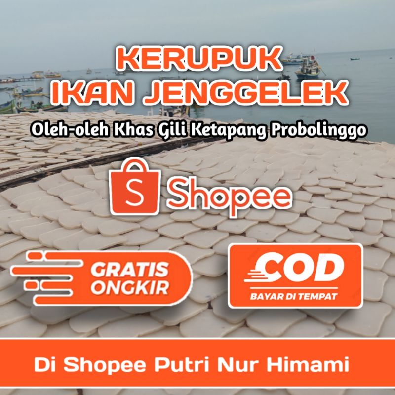 

Kerupuk Mentah Ikan Jenggelek (500Gram)
