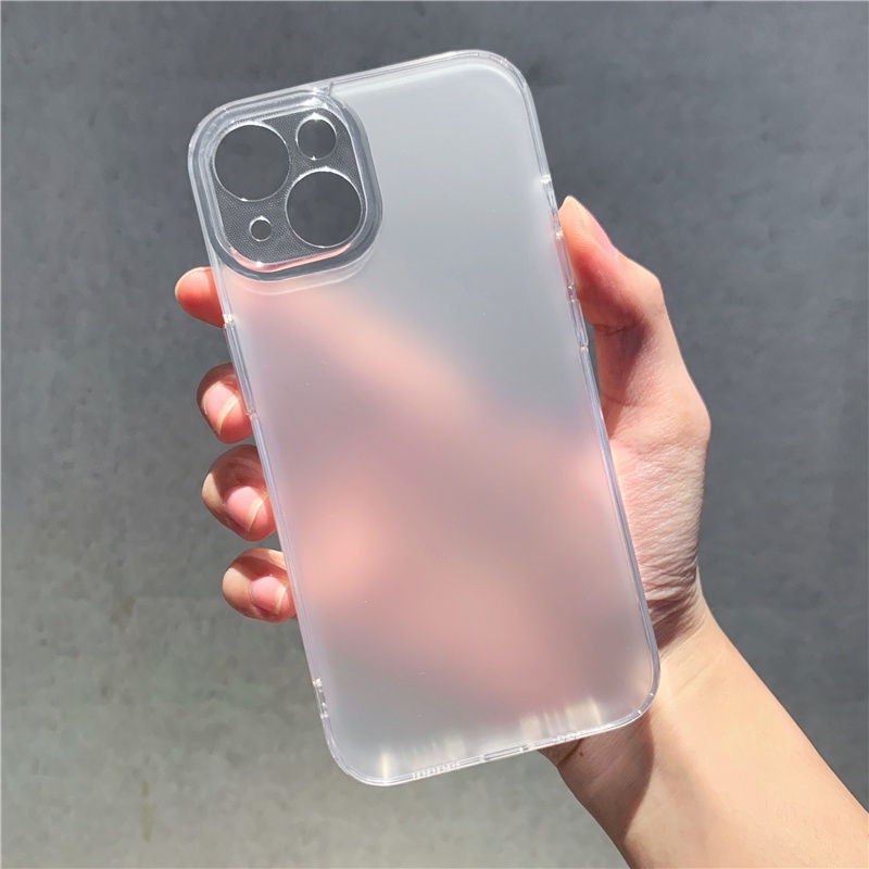 Hard case Tekstur Matte Untuk iPhone 13 Pro MAX 11 12 Pro MAX XS MAX XR 7 + 8 Plus SE 2020