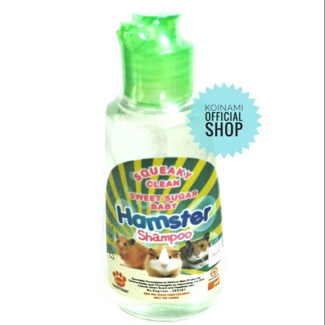 SHAMPO HAMSTER 100ml / raid all / squeaky clean / pet / cincila / rat / hewan