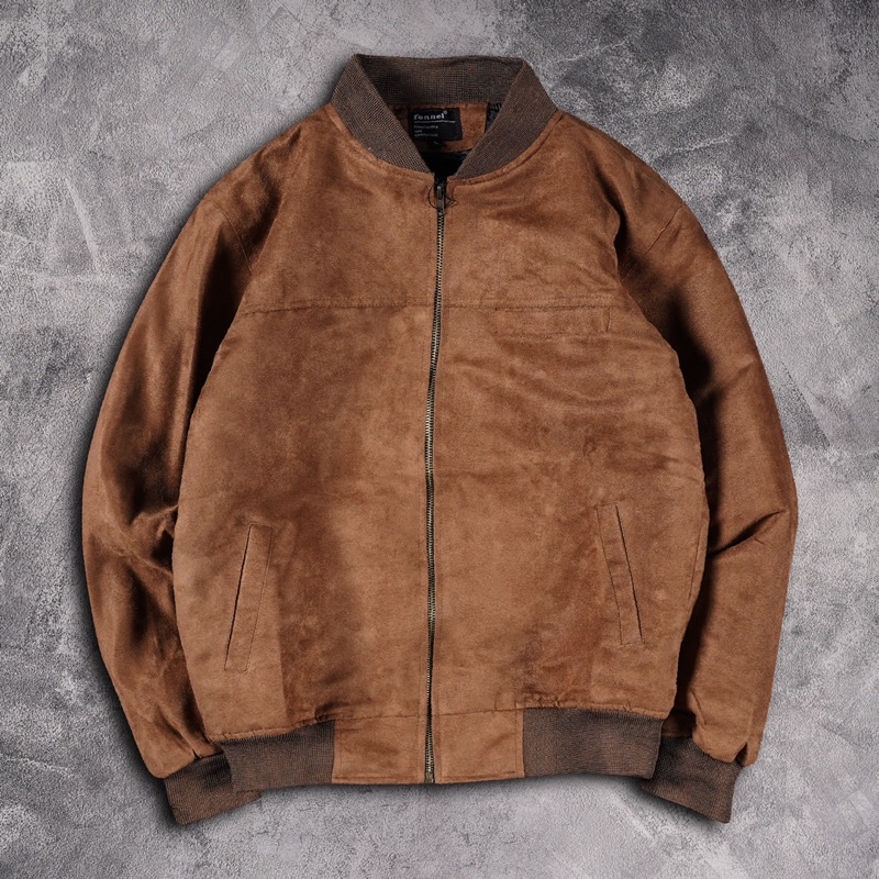 [N00953] Jaket SUEDE Distro Motif