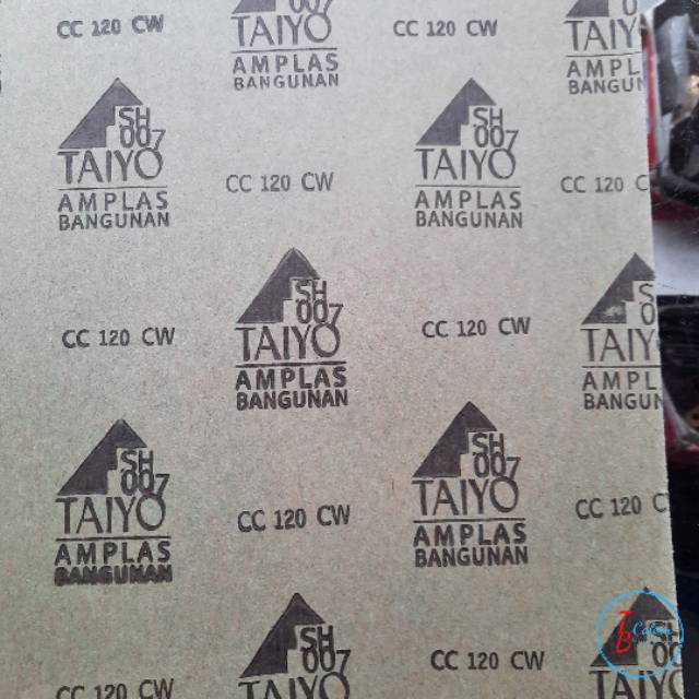 Amplas Taiyo dan Eagle Lembaran (Berbagai ukuran kasar dan halus)
