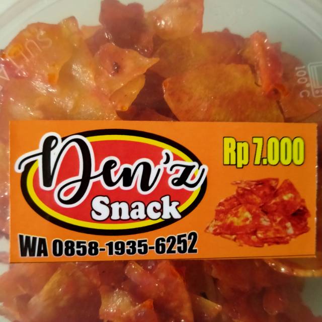 

Keripik singkong balado