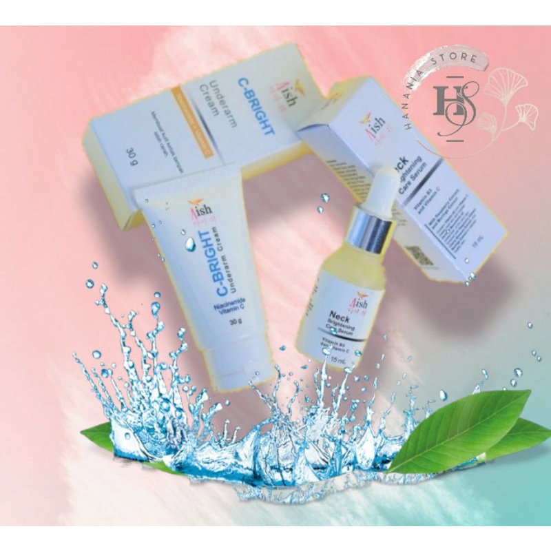 Pemutih Ketiak Leher Lipatan Aish Underarm Brightening Cream Selangkangan