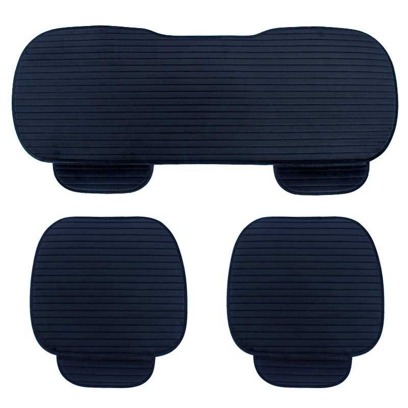 Cover Jok Kursi Mobil Car Seat Cover Flocking Cloth Karpet Kursi Mobel Depan Belakang Anti Slip Berkualitas