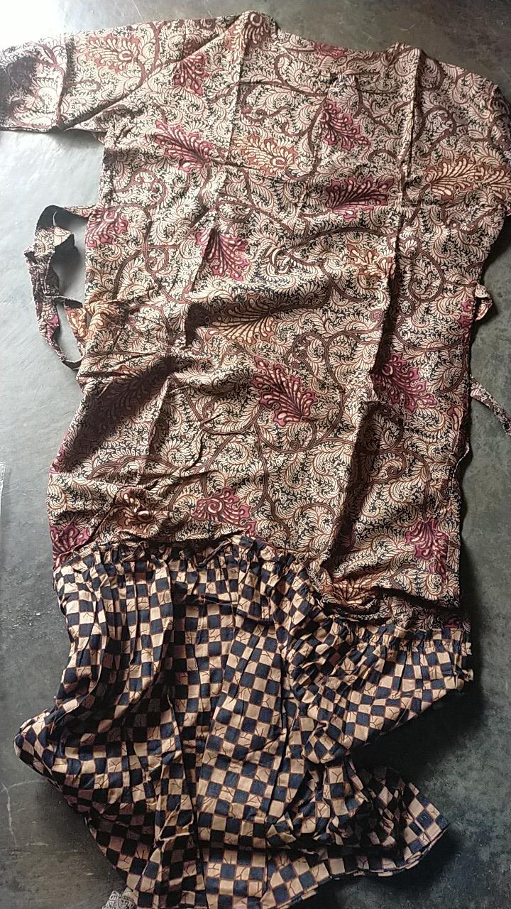 Gamis Batik Gamis Batik Modern Gamis Kombinasi Gamis Rempel Terbaru Batik Wanita Kekinian Murah