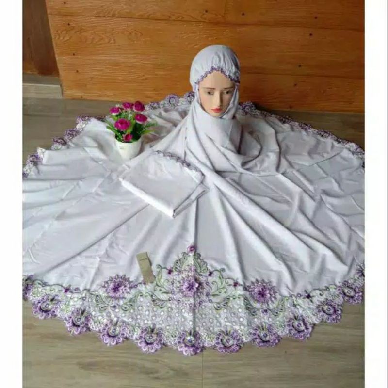 Mukena Potongan Bordir Komputer