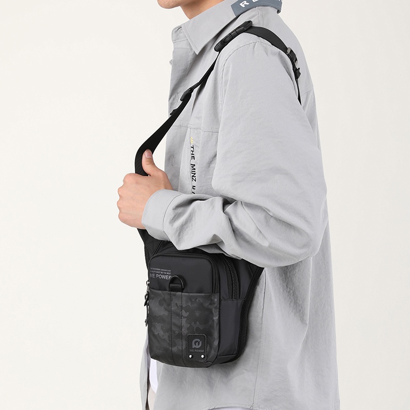 Tas Paha Pria HAOSHUAI 1783 Anti air Bahan Dolby lotto Coated