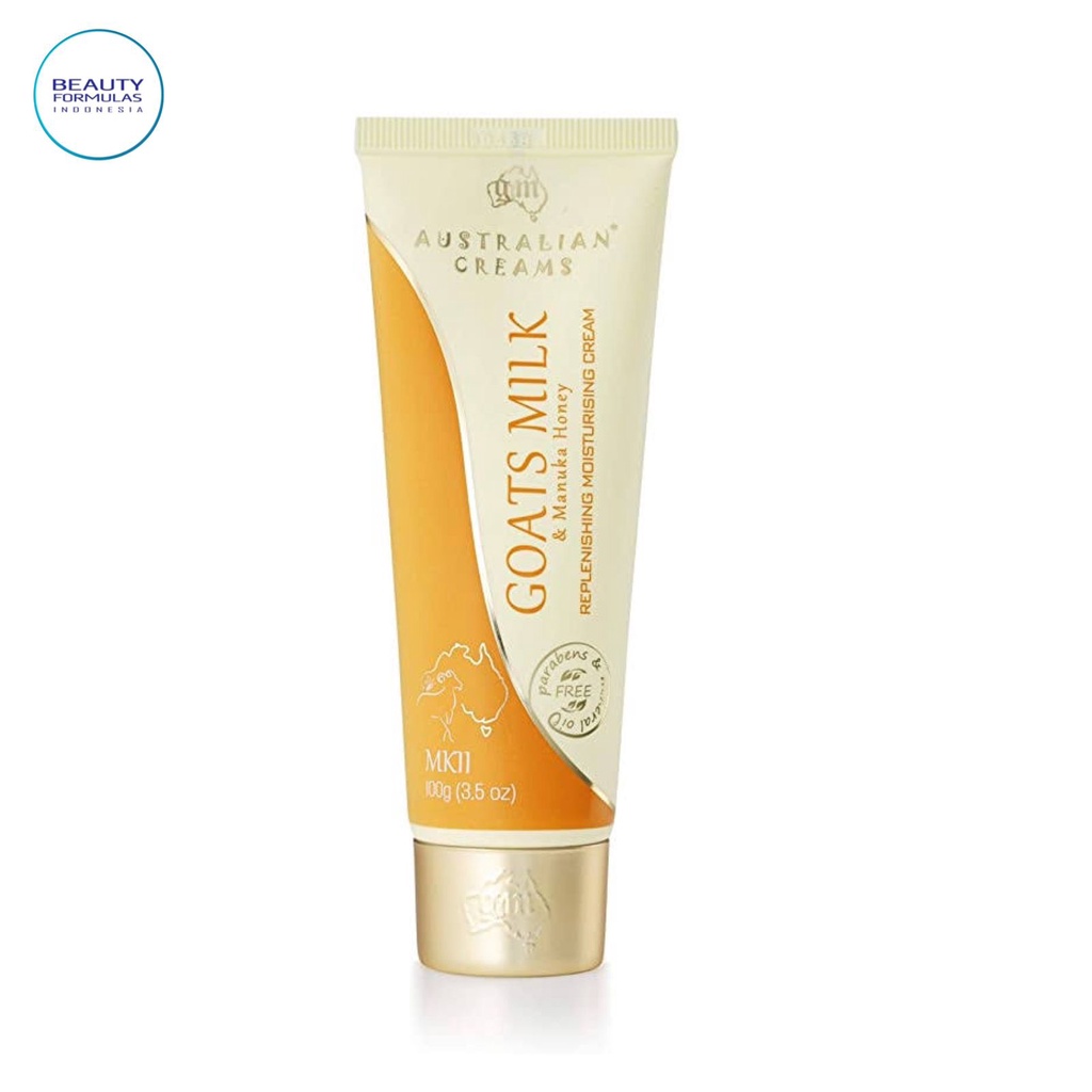 Jual Australian Goats Milk Manuka Honey Moisturising Cream 100g