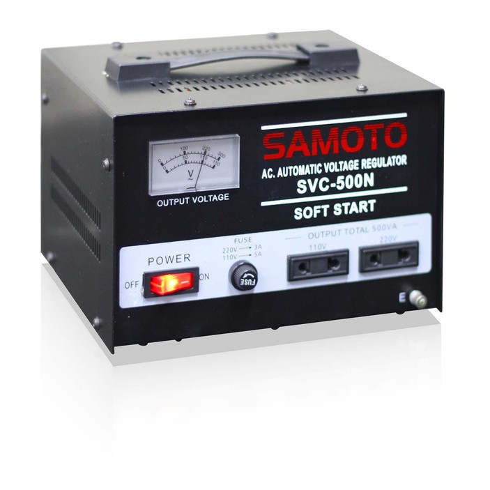 VOLTAGE STABILIZER SERVO MOTOR CONTROL SAMOTO 500VA