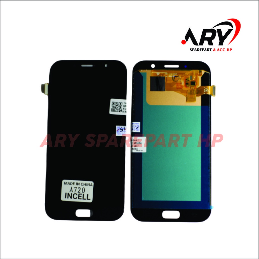 Lcd Touchscreen Samsung A7/A720 2017 Fullset