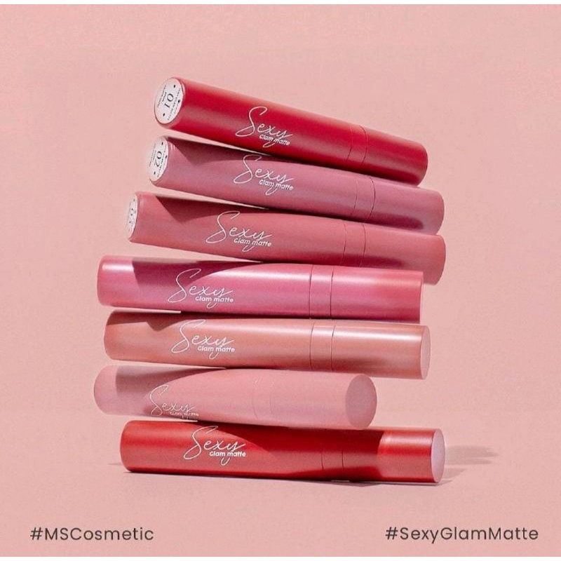 MS GLOW LIPSTIK SEXY GLAM MATTE