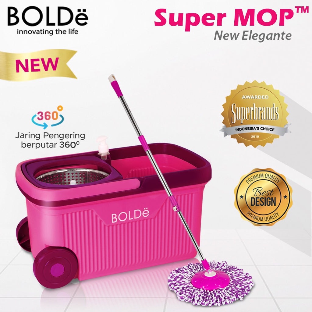 Bolde Super Mop ELEGANTE Alat Pel Serbaguna