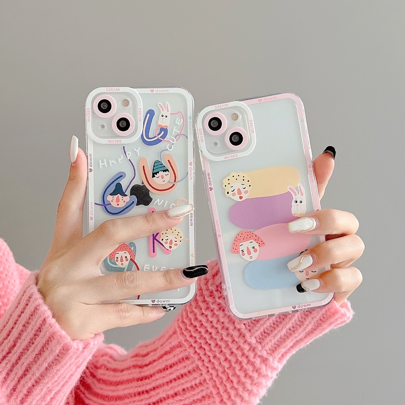 Casing TPU OPPO A55 A16 A16K A15 A96 A95 A74 A54 A12 A7 A3S A5S A52 A92 A53 A94 A31 F9 A1K A37 F11 Reno 7z Motif Kartun 6f