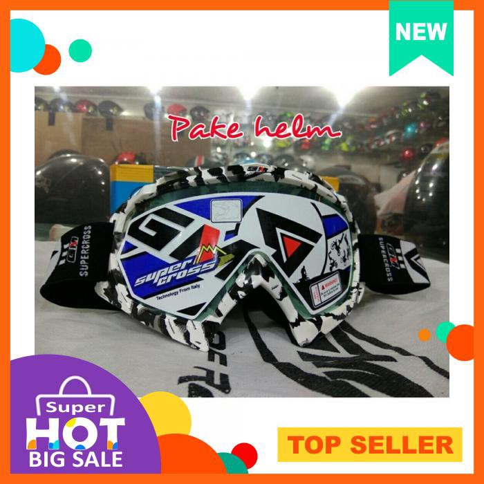 Kaca Goggle Gm Helm Cross