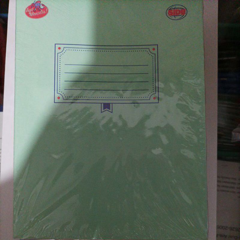 

Buku tulis sinar dunia SIDU isi 38 Lembar
