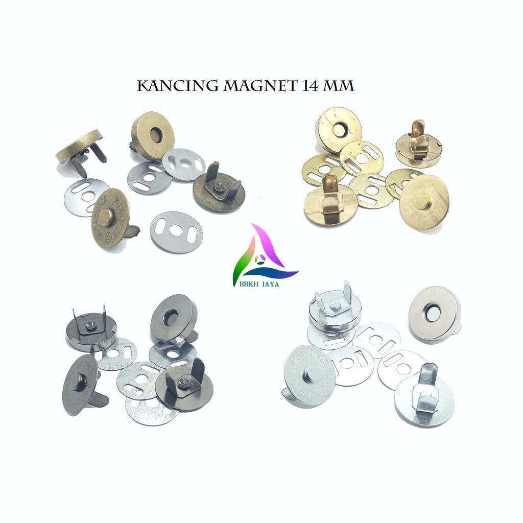 KANCING MAGNET TAS 14 MM / KANCING MAGNET DOMPET