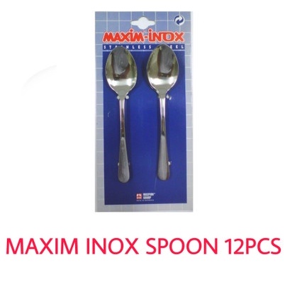 Maxim Sendok Dessert Spoon Aprilia 12 pc Stainless Steel / Sendok Stainless Maxim