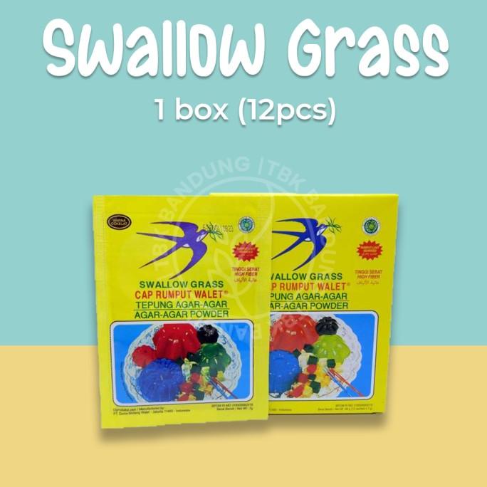 

vikriyansatyaveta5694 Swallow Grass Plain Tepung Agar-agar 1Box TERLARIS TERPERCAYA ORIGINAL