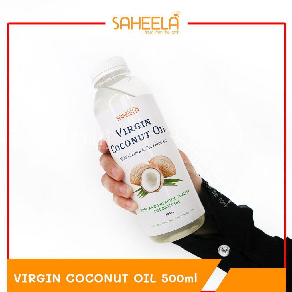 

VCO MURNI VIRGIN COCONUT OIL SAHEELA 500 ml | Minyak Kelapa Murni 100 %