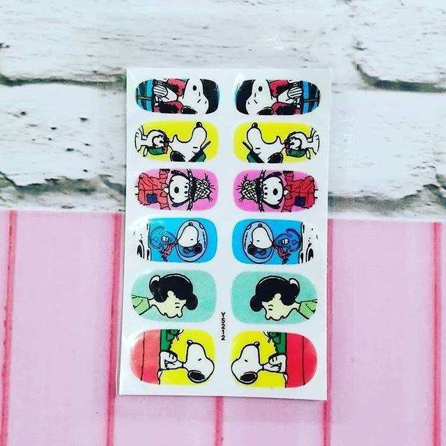 

Nail sticker 06