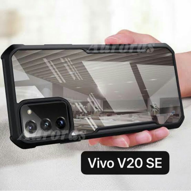 Case Vivo V20 SE Vivo Y50 Y30 V20 Shockproof Armor Transparan Hardcase Vivo