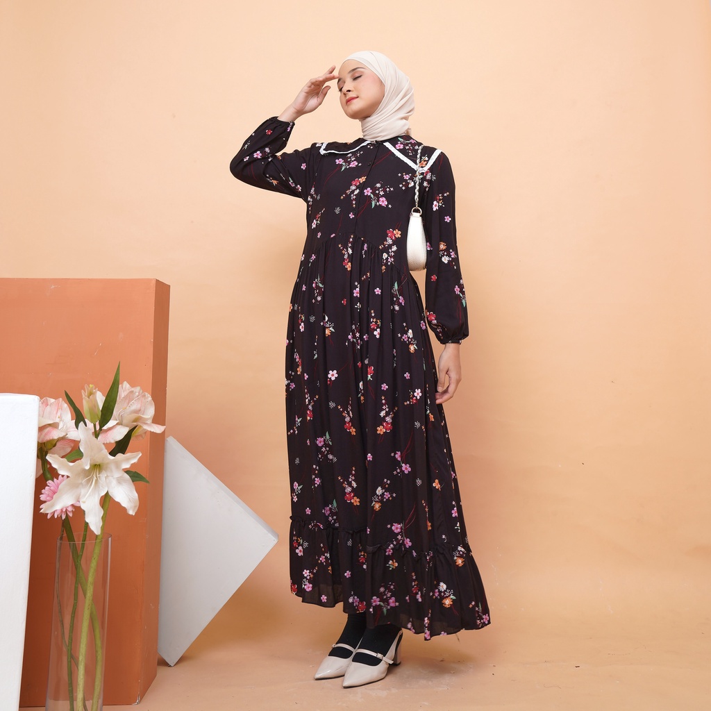 Irish midi dress rayon premium / sabine dress looklike haideeorlin