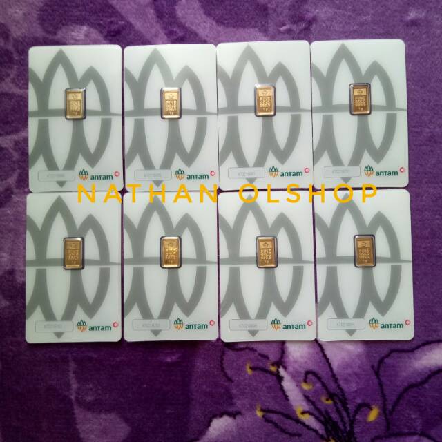 LM Antam 1gr  Certicard 2022