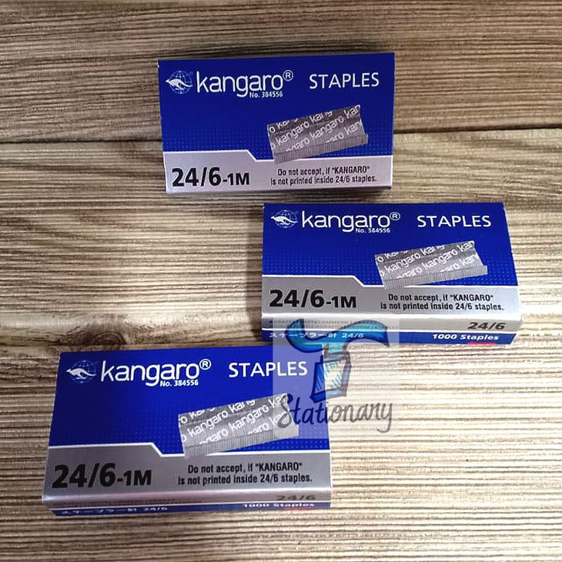 

Isi Staples Kangaro 24/6 (no.3)