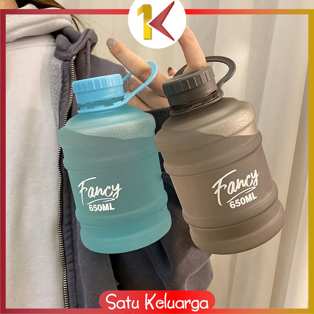 SK-C307 Botol Minum Bentuk Galon 650ml / Galon Mini Anak / Botol Air Minum Plastik Unik BPA FREE / Kids Water Bottle-6