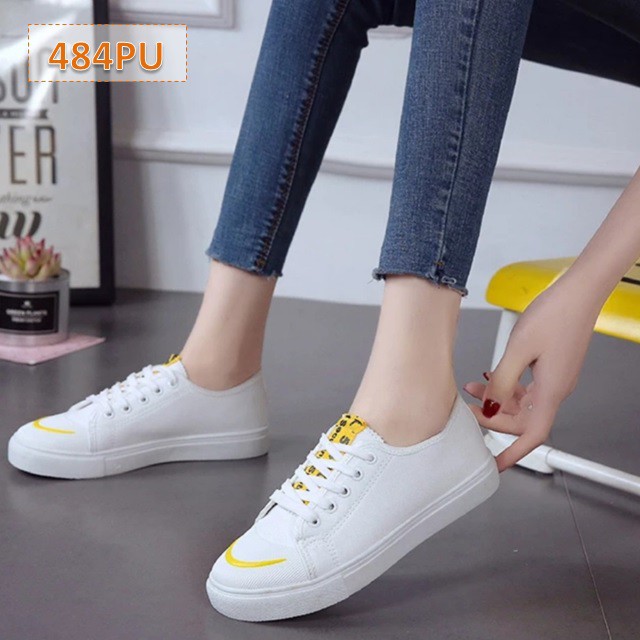 Sepatu Wanita Sneakers Cewek Estele Sole 3 cm (AS132)-6