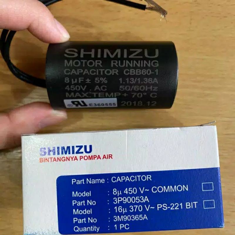 Kapasitor Capacitor Original Shimizu
