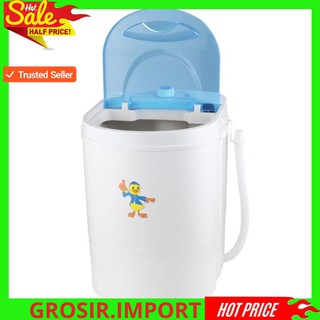 Mesin Cuci Mini Serbaguna Dengan Bentuk Yang Kecil Kapasitas 4.5 Kg
