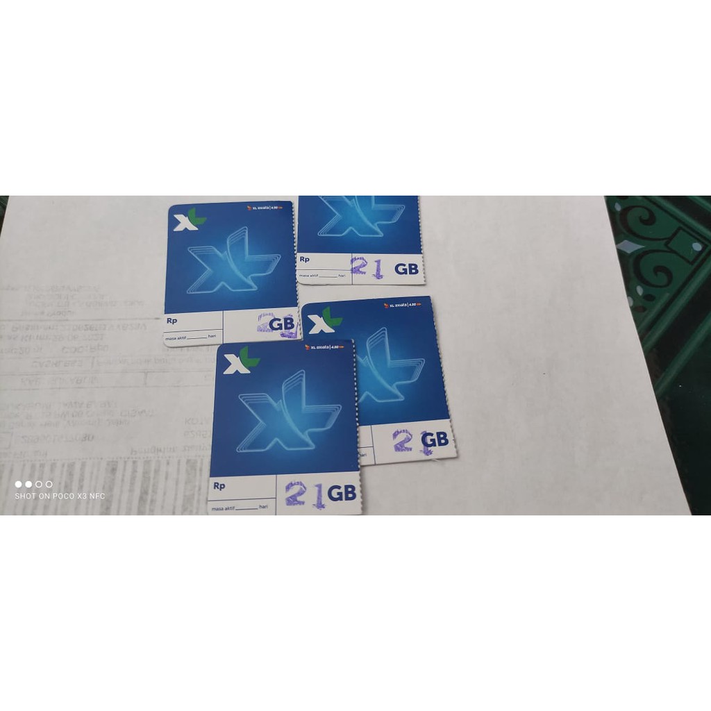 voucher xl 21 GB lokal sukabumi - cianjur