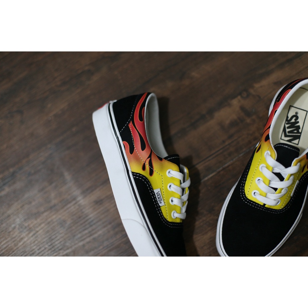 Vans Era Flame Black True White Original