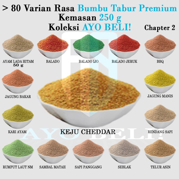 

250g Bumbu Tabur Premium 250 gr (Chapter 2)