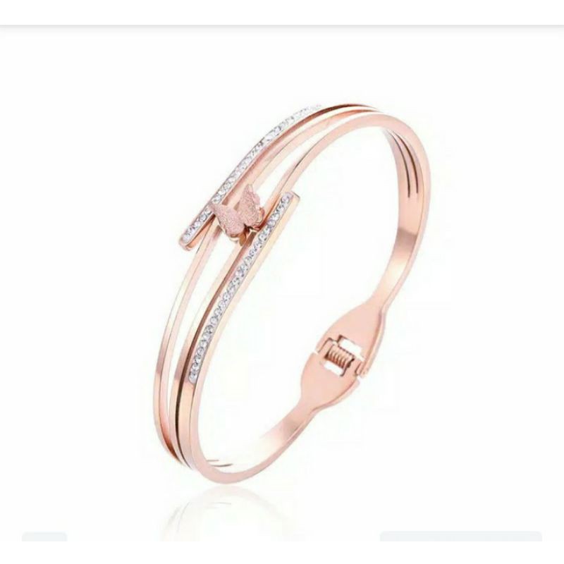 Gelang titanium wanita/perhiasan titanium wanita/aksesoris titanium wanita