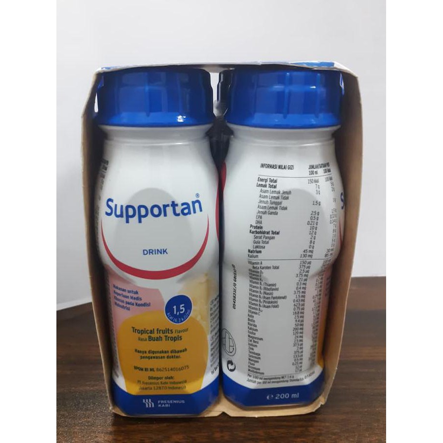

(Grosir) Supportan Drink 200 Ml - Minuman Nutrisi Suportan