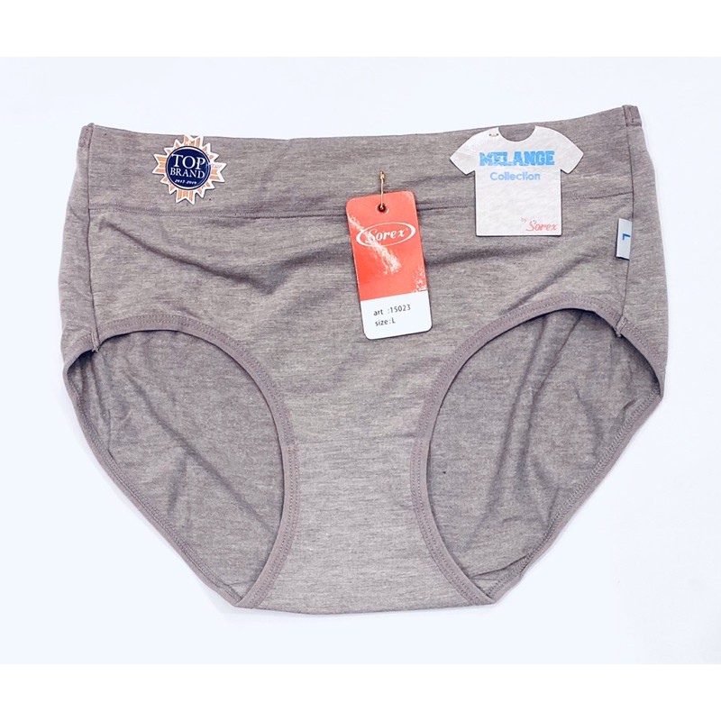 CD / Celana Dalam Basic SOREX Melange 15023 Bahan Katun