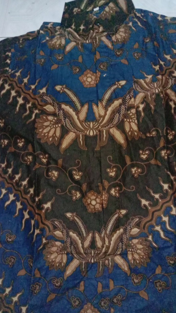 Kemeja Jumbo Hem Batik Terviral Top 1 Di Shopee Original No Kw Ready Seragam Harga Grosir