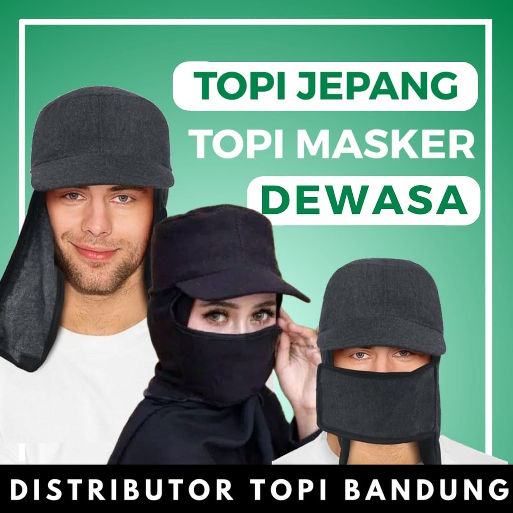 Jual Topi Masker Jepang Topi Mancing Murah Pria Dan Wanita | Shopee ...