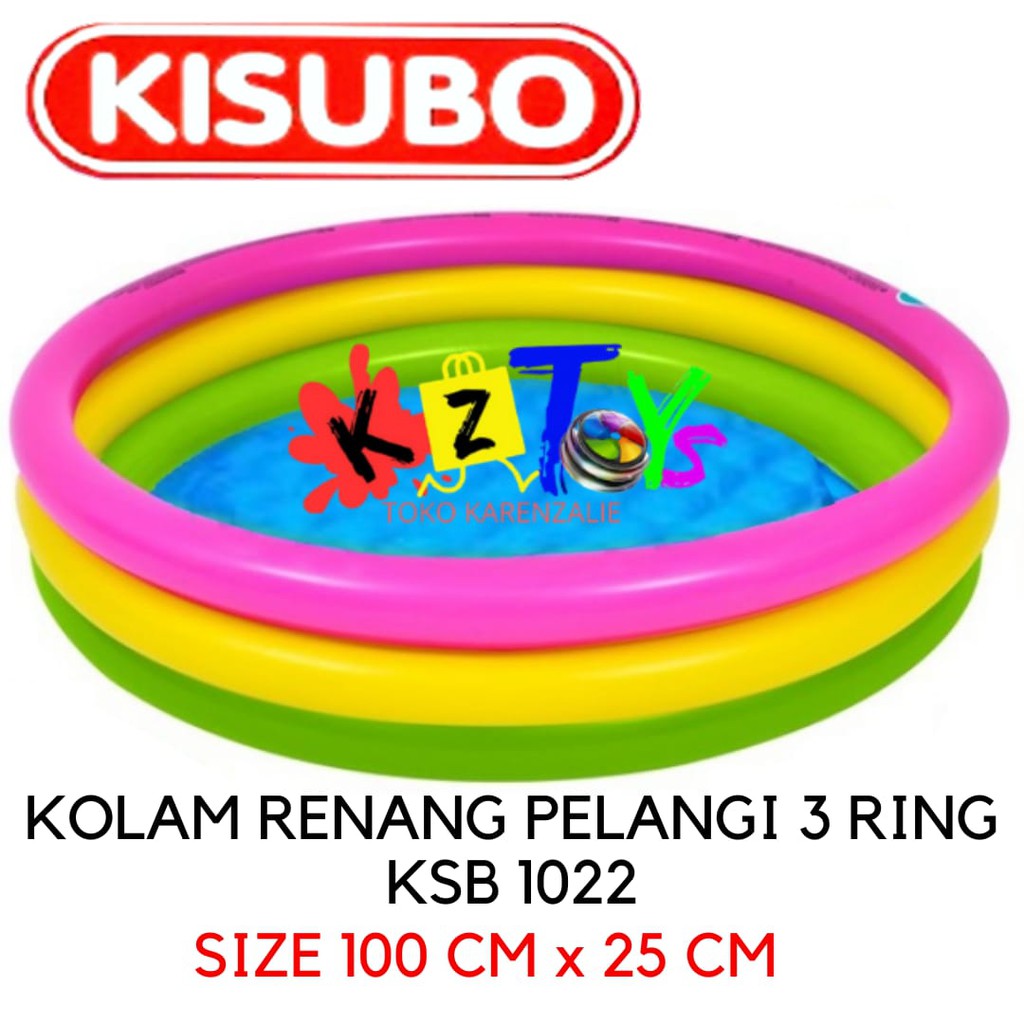 KOLAM RENANG ANAK /KOLAM MANDI KSB1022 SIZE 100CM X 25CM