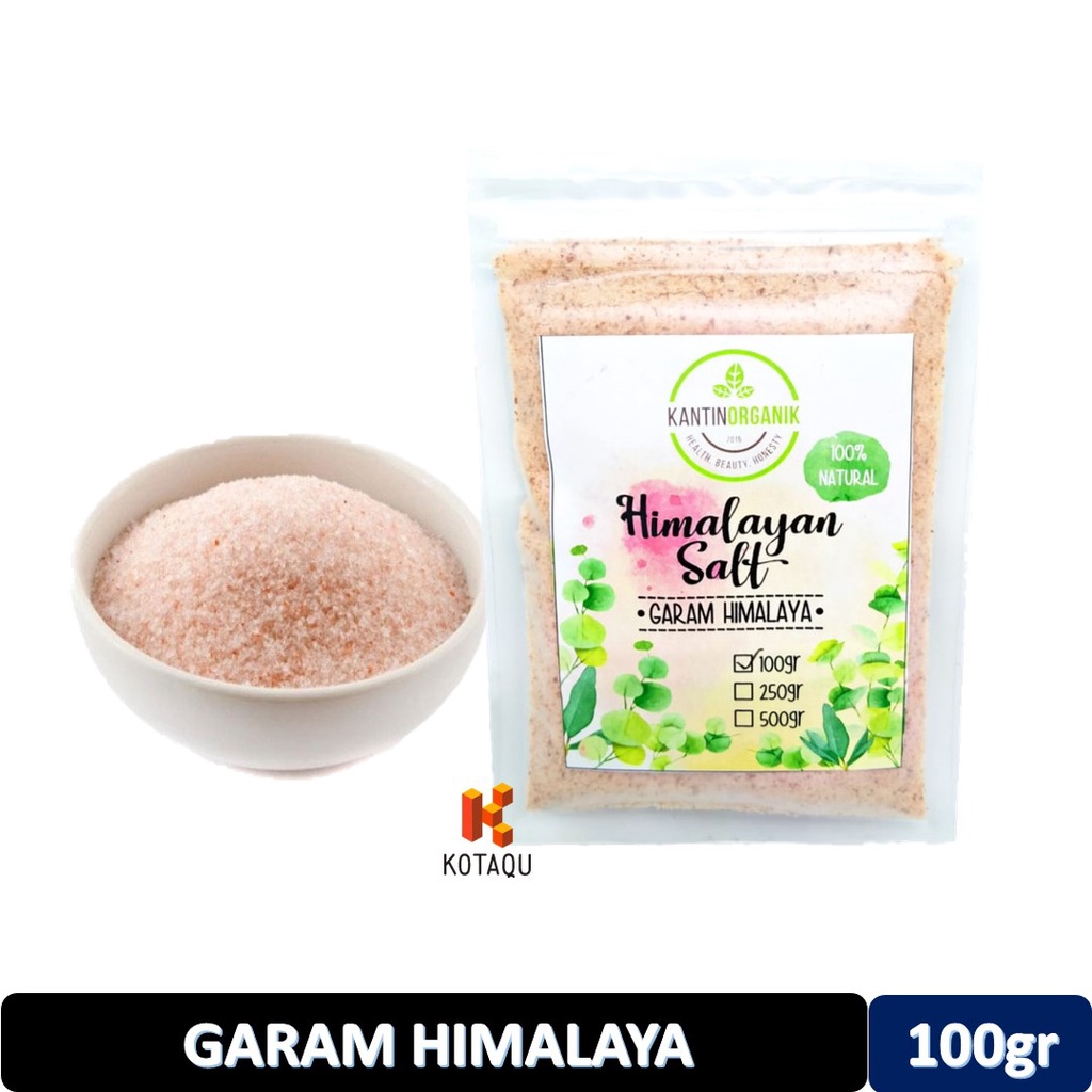 

Garam Himalaya / Himalayan Salt / Pink Salt 100gr