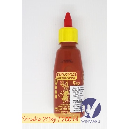 

Sriracha - Nang Fah Hot chili 200ml