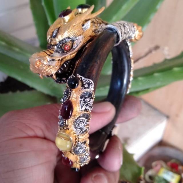 AKAR BAHAR , GELANG ULI NAGA ALPAKA DEWASA