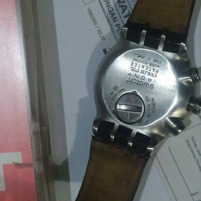 jam tangan swatch swiss irony