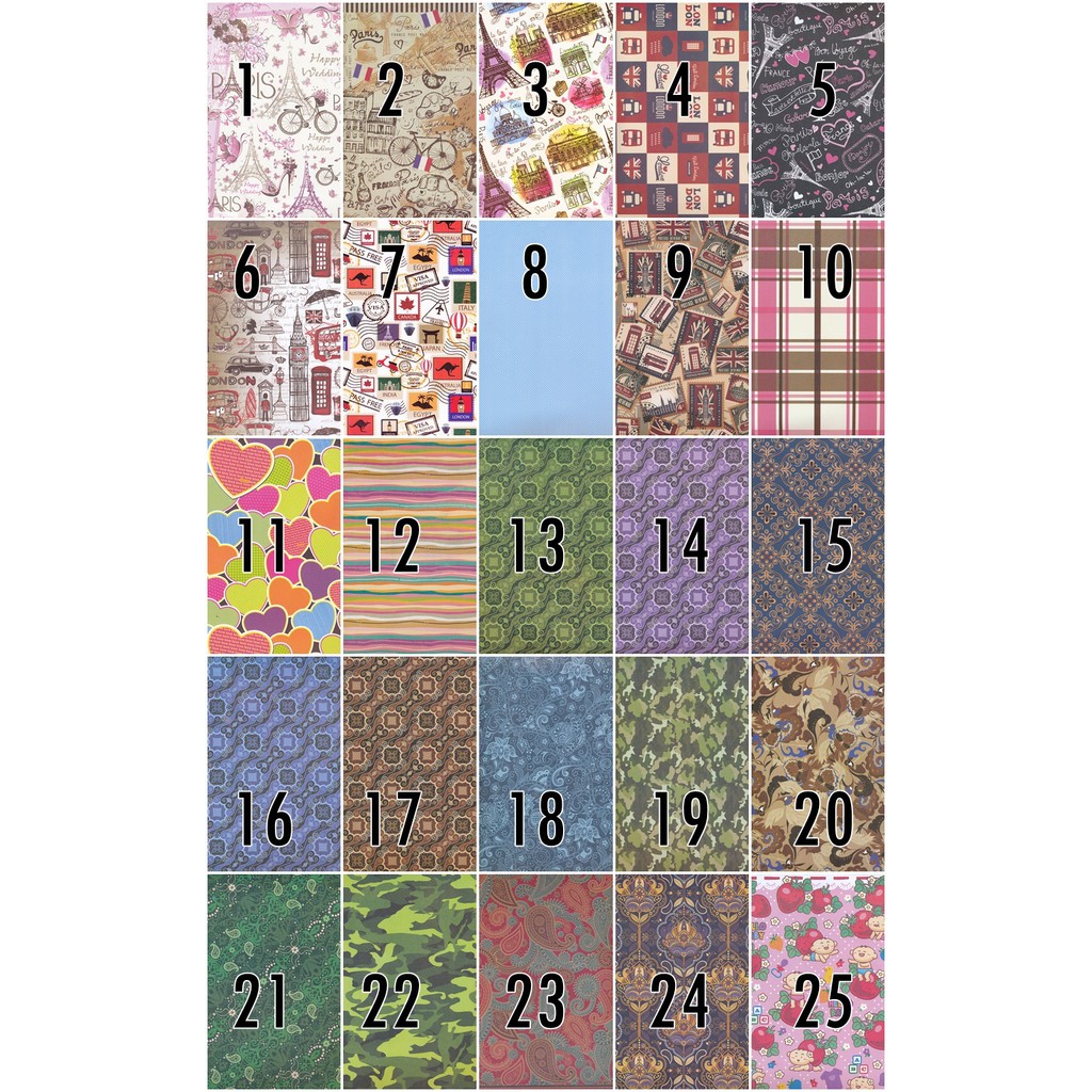 

Kertas Kado Motif Army
