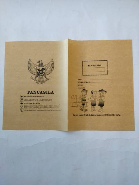 

H7Y Sampul Kertas Sampul Jadi Buku Kwarto/Sidu Isi 100 Lembar