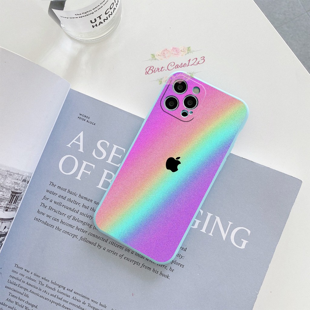 CASE CASING SOFTCASE SILIKON MACARON PELINDUNG KAMERA RAINBOW OPPO VIVO SAMSUNG XIAOMI REALME IPHONE ALL TYPE BC6064