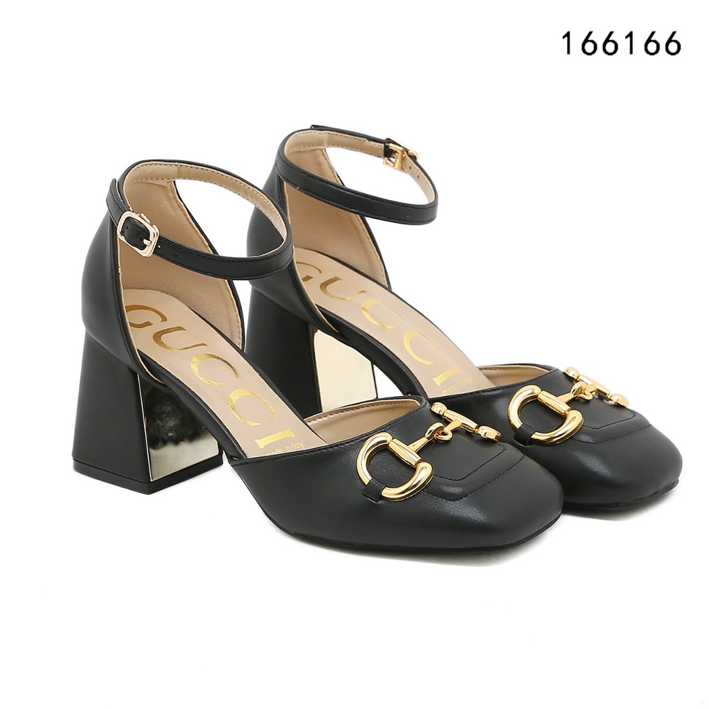 Block-Heel Shoes #166166