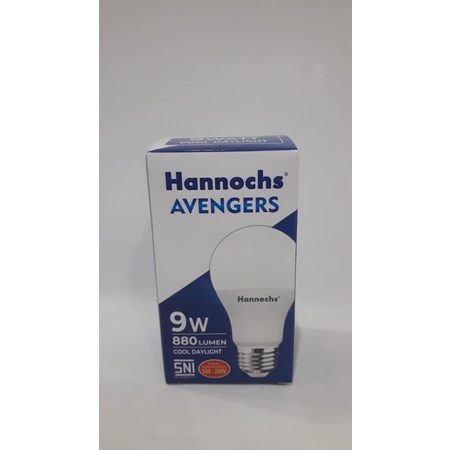 HANNOCHS AVENGERS LAMPU LED 9 WATT 9W